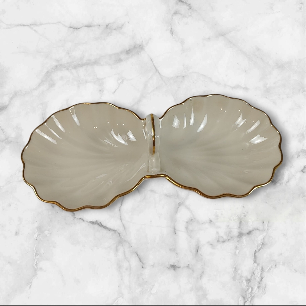 Lenox Double Shell Nut Bowl Dish